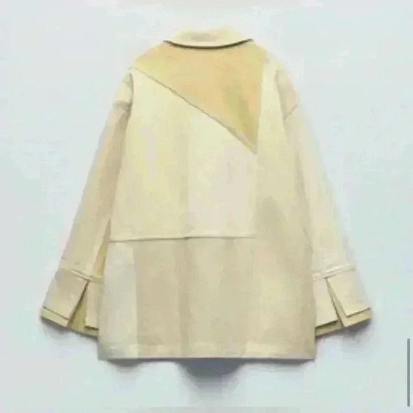 🔥🔥ZARA Gabardine patchwork Jacket(oversized) - Picture 9 of 10